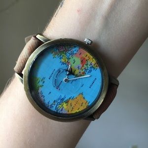 map of the world watch
